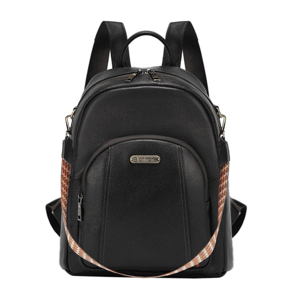 Leather Backpack Purse for Women with Shoulder Strap Medium💟